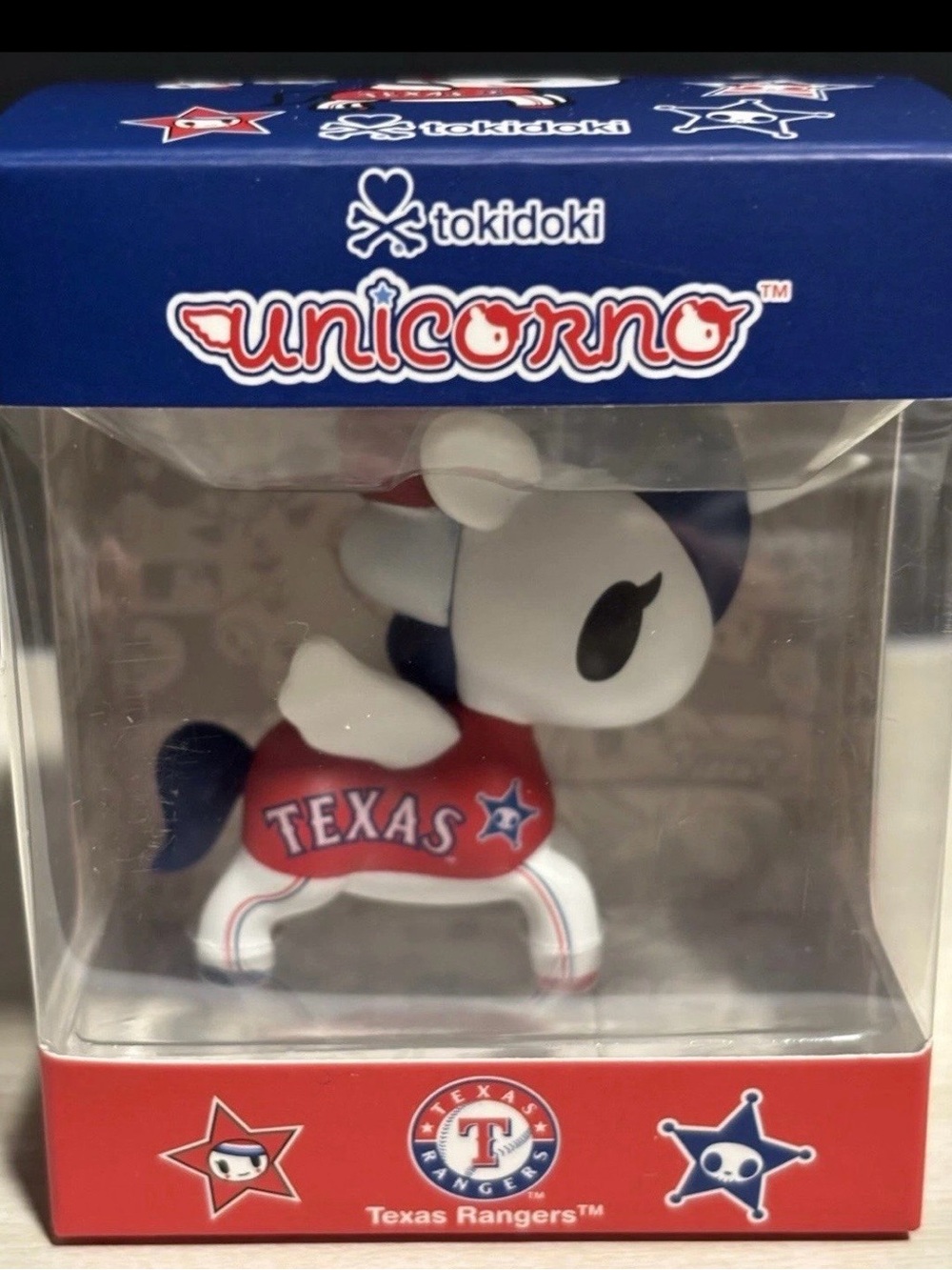 tokidoki Unicorno Texas Rangers Red, White & Blue Collectible Figure